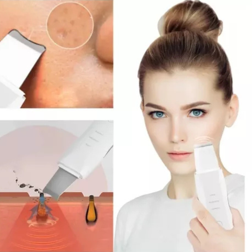 Limpiador Facial Ultrasónico 3 En1