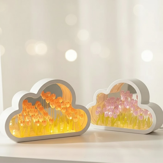 LAMPARAS NUBE TULIPANES