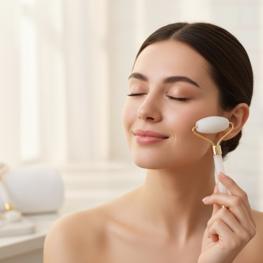 Rodillo facial + guasha