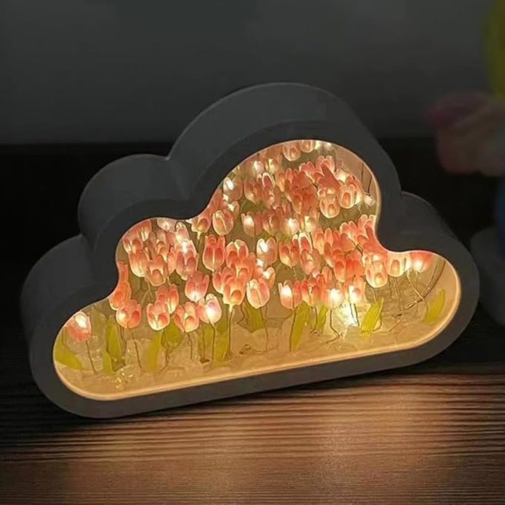 LAMPARAS NUBE TULIPANES