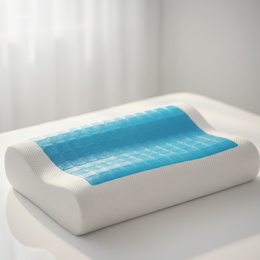 Almohada ErgoRelax con Gel Refrescante